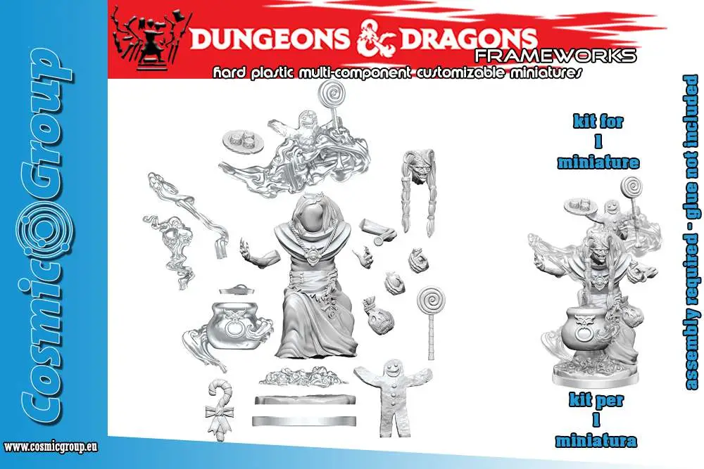 D&d Frameworks Night Hag - Figurine